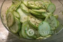 Мариновані кабачки з кропом і оцтом - Крок 6 Мариновані кабачки з кропом і оцтом - Крок 6