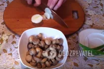 Мариновані печериці з цибулею - Крок 7 Мариновані печериці з цибулею - Крок 7