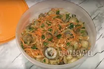 Гриби по-корейськи - Крок 9 Гриби по-корейськи - Крок 9