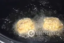 Крокеты с ветчиной и сыром - Шаг 9 Крокеты с ветчиной и сыром - Шаг 9