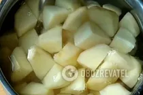 Крокети з сиром і зеленню - Крок 1 Крокети з сиром і зеленню - Крок 1