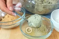 Крокети з цибулею і грибами - Крок 7 Крокети з цибулею і грибами - Крок 7