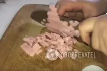 Крокеты с ветчиной и сыром - Шаг 1 Крокеты с ветчиной и сыром - Шаг 1
