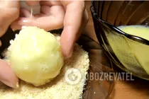 Крокеты с куриным фаршем - Шаг 8 Крокеты с куриным фаршем - Шаг 8