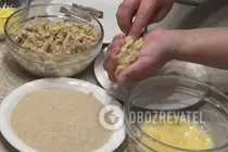 Курячі крокети з сиром - Крок 9 Курячі крокети з сиром - Крок 9