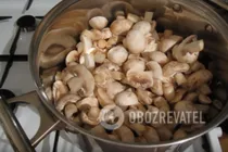 Печериці з оцтом - Крок 2 Печериці з оцтом - Крок 2