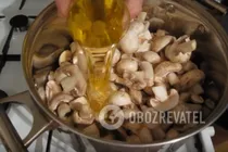 Печериці з оцтом - Крок 3 Печериці з оцтом - Крок 3