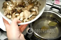 Мариновані гливи з цибулею - Крок 4 Мариновані гливи з цибулею - Крок 4