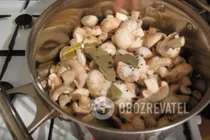 Печериці з оцтом - Крок 4 Печериці з оцтом - Крок 4