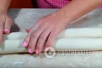 Листкові вушка з цукром - Крок 5 Листкові вушка з цукром - Крок 5