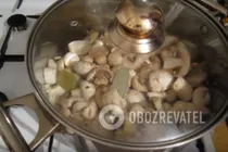 Печериці з оцтом - Крок 6 Печериці з оцтом - Крок 6