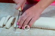 Листкові вушка з цукром - Крок 6 Листкові вушка з цукром - Крок 6