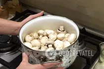 Шампиньоны со сладким перцем - Шаг 1 Шампиньоны со сладким перцем - Шаг 1
