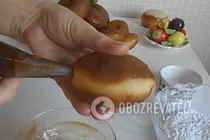 Берлинеры с конфитюром - Шаг 7 Берлинеры с конфитюром - Шаг 7