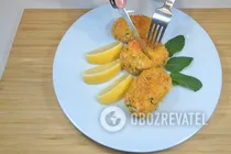 Крокеты с крабовыми палочками - Шаг 10 Крокеты с крабовыми палочками - Шаг 10