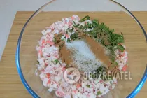 Крокеты с крабовыми палочками - Шаг 6 Крокеты с крабовыми палочками - Шаг 6