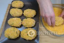 Крокеты с крабовыми палочками - Шаг 7 Крокеты с крабовыми палочками - Шаг 7