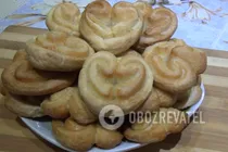 Хрусткі вушка з цукром - Крок 9 Хрусткі вушка з цукром - Крок 9
