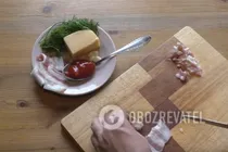 Ушки с беконом - Шаг 2 Ушки с беконом - Шаг 2