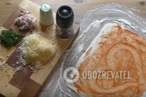 Ушки с беконом - Шаг 5 Ушки с беконом - Шаг 5