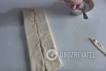 Хрусткі вушка з цукром - Крок 5 Хрусткі вушка з цукром - Крок 5