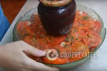 Квашеные помидоры с овощами - Шаг 9 Квашеные помидоры с овощами - Шаг 9