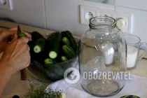 Маринованные огурцы за зиму - Шаг 1 Маринованные огурцы за зиму - Шаг 1