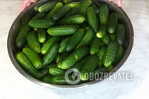 Мариновані огірки по-польськи - Крок 1 Мариновані огірки по-польськи - Крок 1