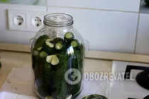 Маринованные огурцы за зиму - Шаг 4 Маринованные огурцы за зиму - Шаг 4