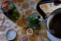 Мариновані огірки з оцтом і часником - Крок 7 Мариновані огірки з оцтом і часником - Крок 7