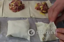 Хрустка листкова самса - Крок 4 Хрустка листкова самса - Крок 4