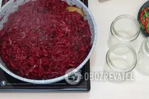 Салат з буряка з овочами та оцтом - Крок 6 Салат з буряка з овочами та оцтом - Крок 6