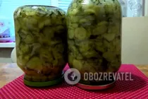 Салат из огурцов с зеленью и луком - Шаг 7 Салат из огурцов с зеленью и луком - Шаг 7