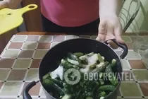 Консервированные огурцы с горчицей - Шаг 3 Консервированные огурцы с горчицей - Шаг 3