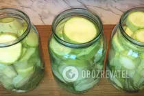 Хрусткі мариновані кабачки - Крок 5 Хрусткі мариновані кабачки - Крок 5