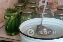 Маринованные огурцы с укропом и уксусом - Шаг 12 Маринованные огурцы с укропом и уксусом - Шаг 12