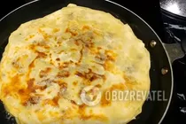 Катлама з м'ясом та цибулею - Крок 15 Катлама з м'ясом та цибулею - Крок 15