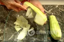 Быстрые маринованные кабачки - Шаг 1 Быстрые маринованные кабачки - Шаг 1