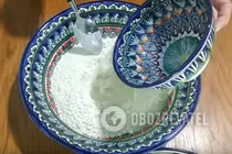 Мини-катлама с зеленью - Шаг 2 Мини-катлама с зеленью - Шаг 2