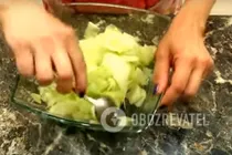 Быстрые маринованные кабачки - Шаг 3 Быстрые маринованные кабачки - Шаг 3