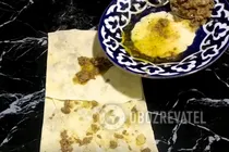 Узбекская катлама с мясом - Шаг 9 Узбекская катлама с мясом - Шаг 9