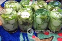 Мариновані кабачки з зеленню і перцем - Крок 11 Мариновані кабачки з зеленню і перцем - Крок 11