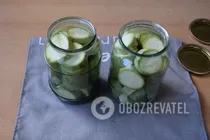 Маринованные кабачки с острым перцем - Шаг 2 Маринованные кабачки с острым перцем - Шаг 2