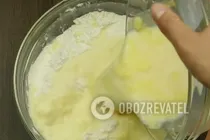 Пончики с кремом на сгущенке - Шаг 3 Пончики с кремом на сгущенке - Шаг 3