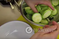 Мариновані кабачки з медом - Крок 4 Мариновані кабачки з медом - Крок 4