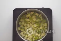 Мариновані кабачки з олією - Крок 4 Мариновані кабачки з олією - Крок 4