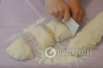 Слоеная катлама на молоке - Шаг 5 Слоеная катлама на молоке - Шаг 5
