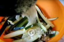 Мариновані кабачки з часником - Крок 6 Мариновані кабачки з часником - Крок 6