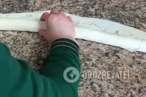 Простая катлама с луком - Шаг 6 Простая катлама с луком - Шаг 6