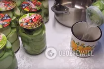 Мариновані кабачки з зеленню і перцем - Крок 8 Мариновані кабачки з зеленню і перцем - Крок 8